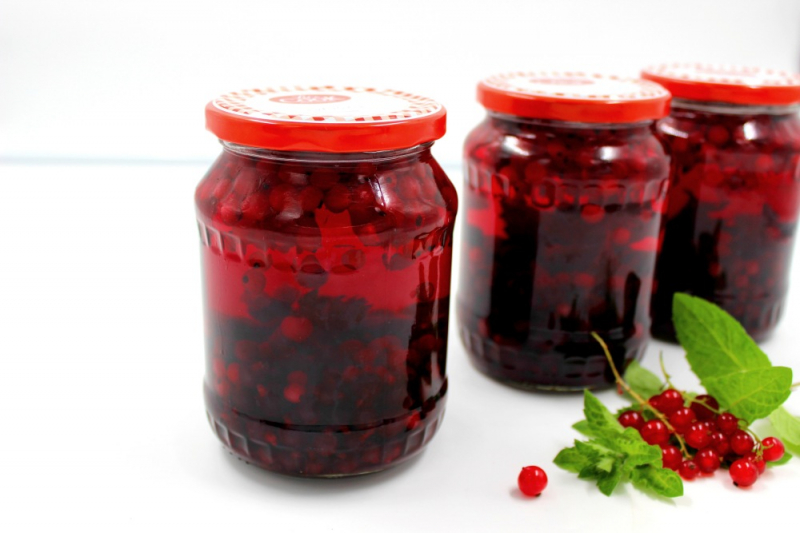 Компот из смородины на зиму