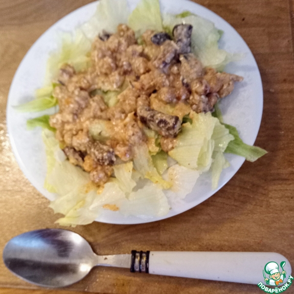 Печёный нут с тахинной заправкой