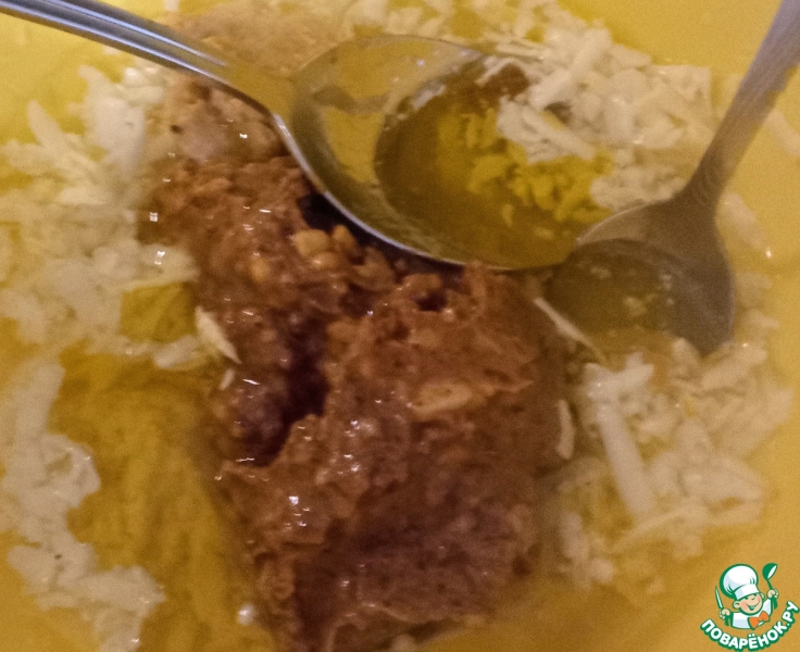 Печёный нут с тахинной заправкой