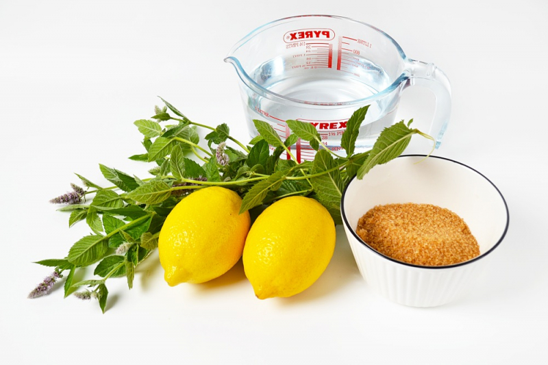 Рецепт лимонада с мятой без варки