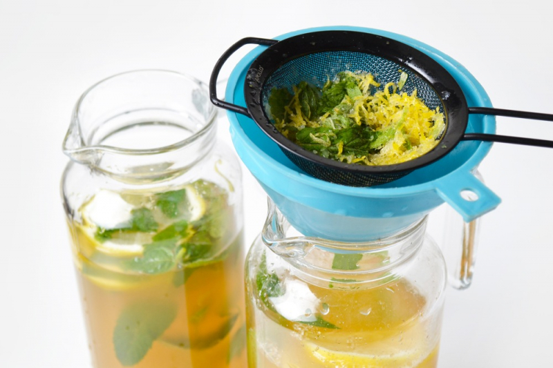 Рецепт лимонада с мятой без варки