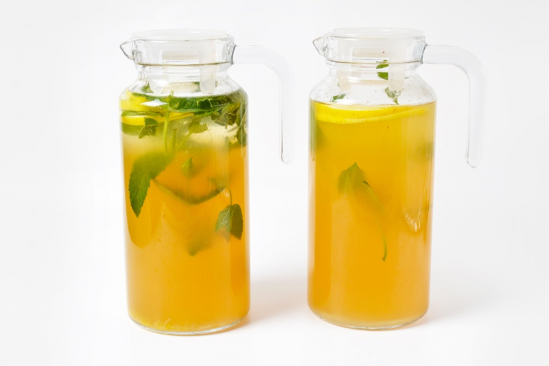 Рецепт лимонада с мятой без варки