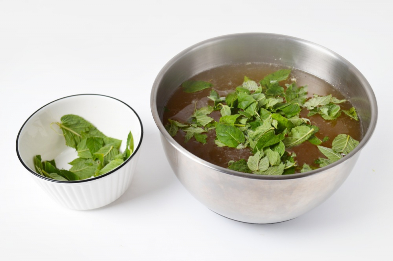 Рецепт лимонада с мятой без варки