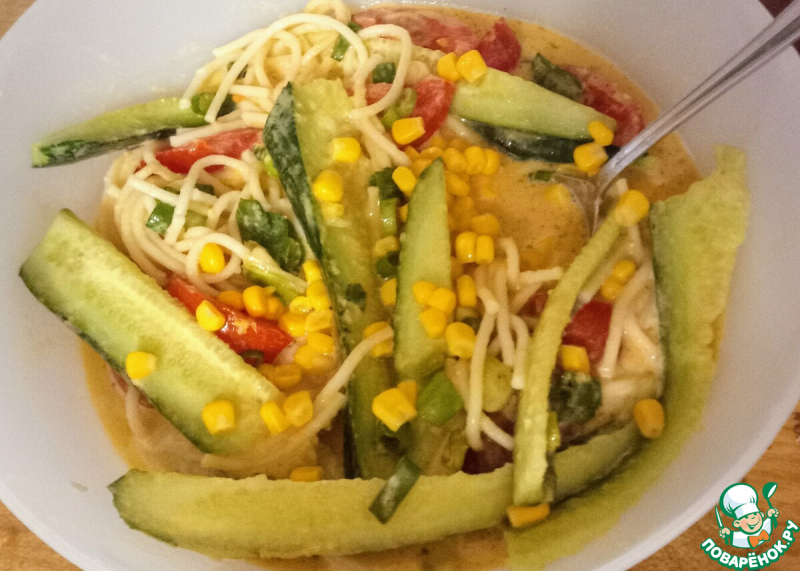 Салат кукурузный хияши