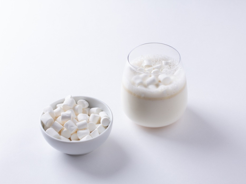 Новогодний горячий белый шоколад