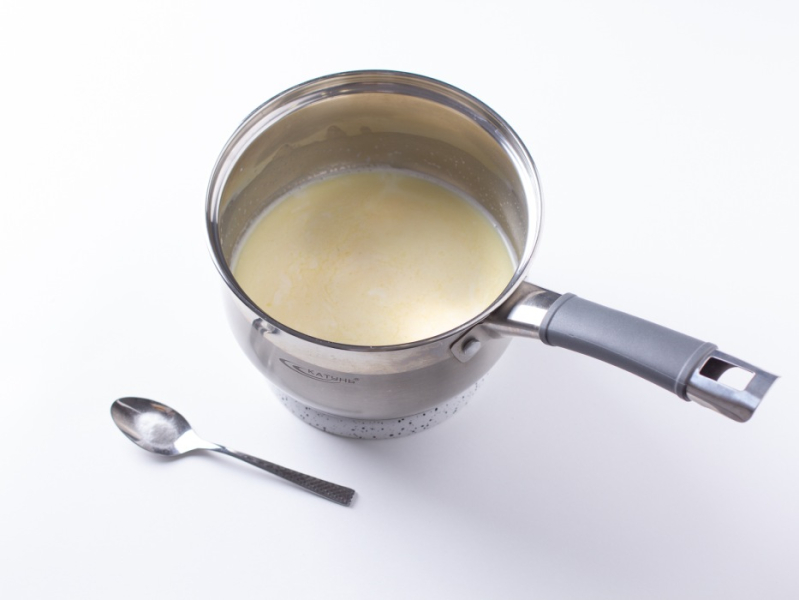 Новогодний горячий белый шоколад