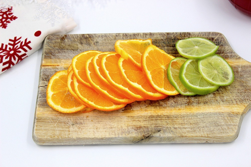 Пряный новогодний пунш с шампанским