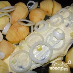 Запеченный карп в духовке