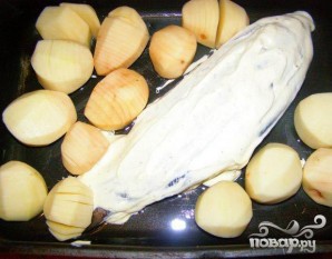 Запеченный карп в духовке