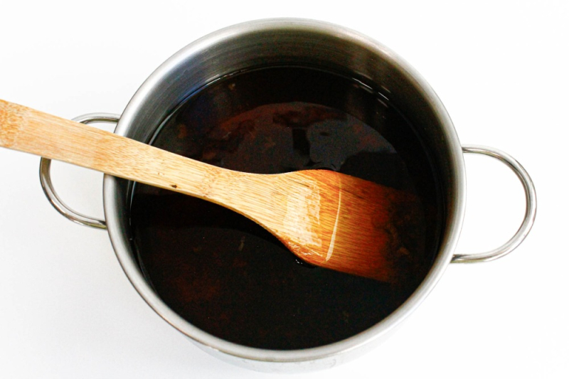 Домашний кисель из варенья и кукурузного крахмала