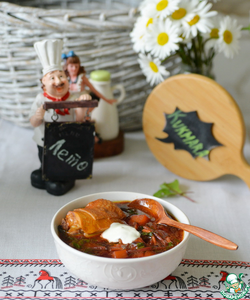 Ботвинник с курицей